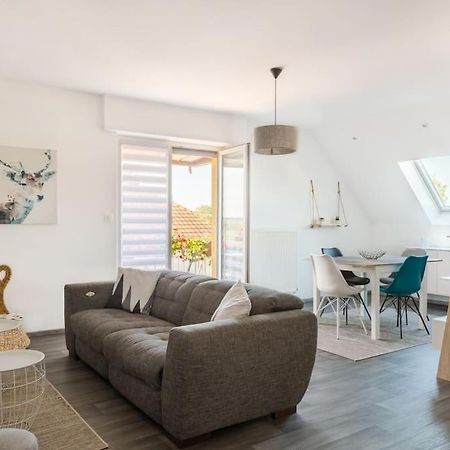 Appartement Climatise 70 M2, Proximite De Colmar Sainte-Croix-en-Plaine Ngoại thất bức ảnh